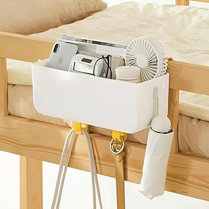 Bunk Bed Shelf for Top Bunk Plastic Bedside Shelf Accessories for Kids Bunk Bed - Image 3