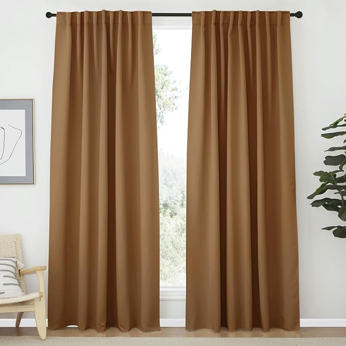 NICETOWN Living Room Blackout Draperies Curtains - Image 2