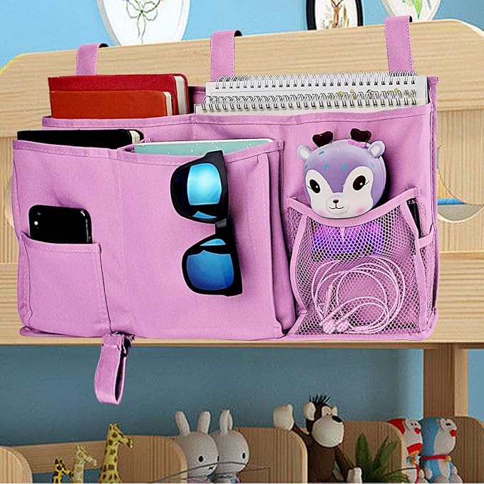 Bedside Storage Caddy, Hanging Storage Organizer Bag - Image 5