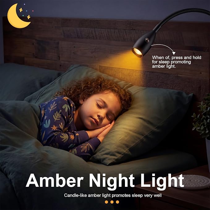 1 Pcs LED Clip on Reading Light - Image 5
