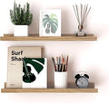 Oak Floating Shelves for Wall Decor, 24 in Shelf by Unknown