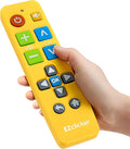EZclicker Plus Big Button Universal TV Remote (Yellow) Simple Easy to Use, Works with Major TV Brands (2xAAA Batteries Not Included)