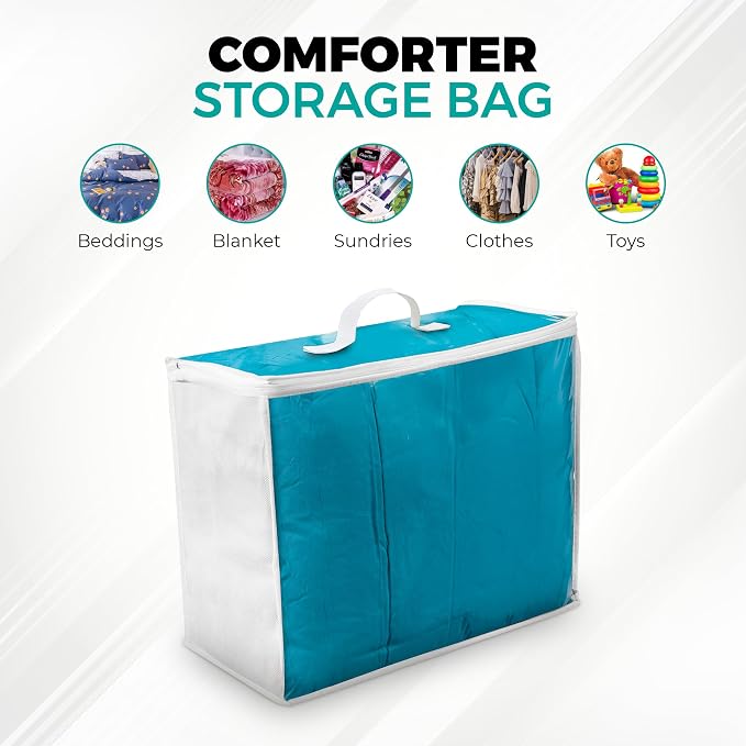Clear Plastic Storage Bag 20x20x8 - Image 2
