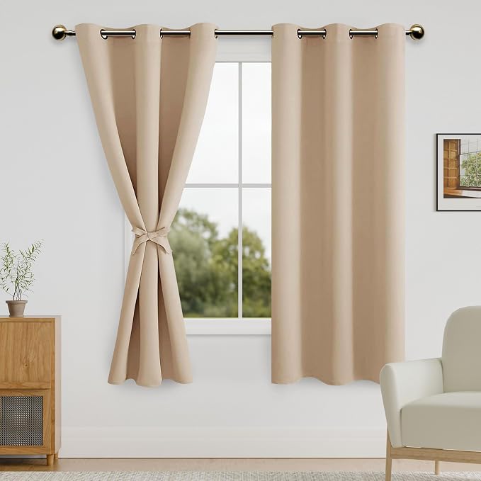 DWCN Blackout Curtains for Bedroom by DWCN