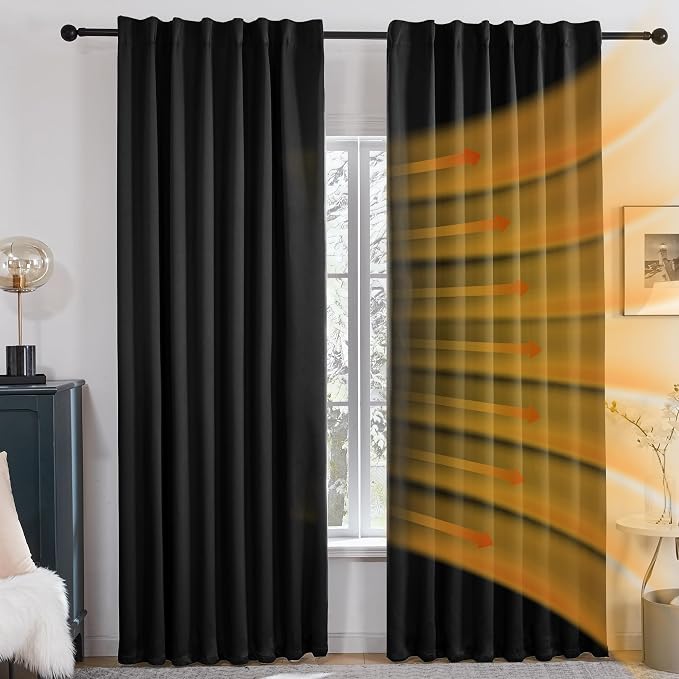 Deconovo 100% Blackout Curtains - Image 8