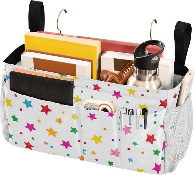 Bedside Caddy Hanging Bunk Bed Caddy Bed Organizer Hanging Pocket - Image 3