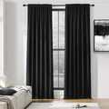 Extra Long 108 inch Length Blackout Curtains by DONREN