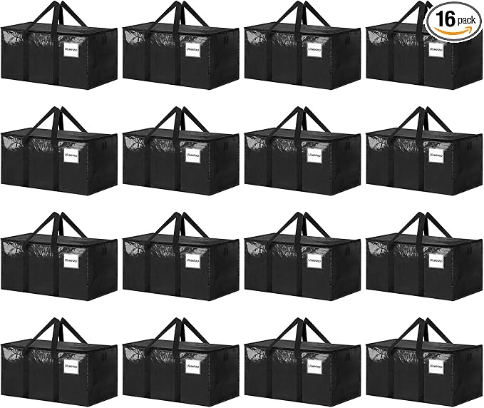 16 Pack Extra Large Clothes Storage Bins by ukeetap