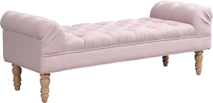 Christopher Knight Home Teaki Mid-Century Modern Upholstered Ottoman Bench - Image 9
