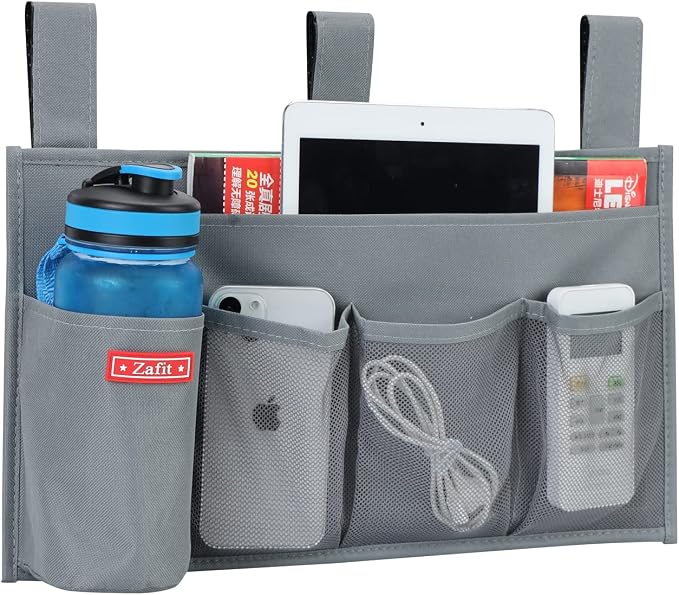 Zafit Hanging Bedside Caddy, Bedside Storage Organizer - Image 2