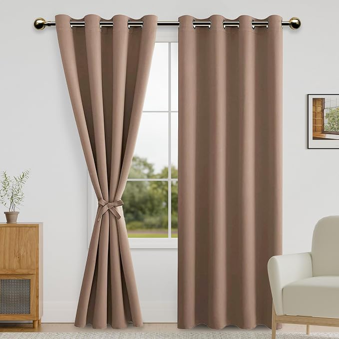 DWCN Blackout Curtains for Bedroom by DWCN