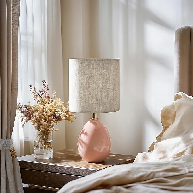 18.5" Table Lamps Set of 2 for Living Room Bedroom, Bedside Lamps for Night - Image 8