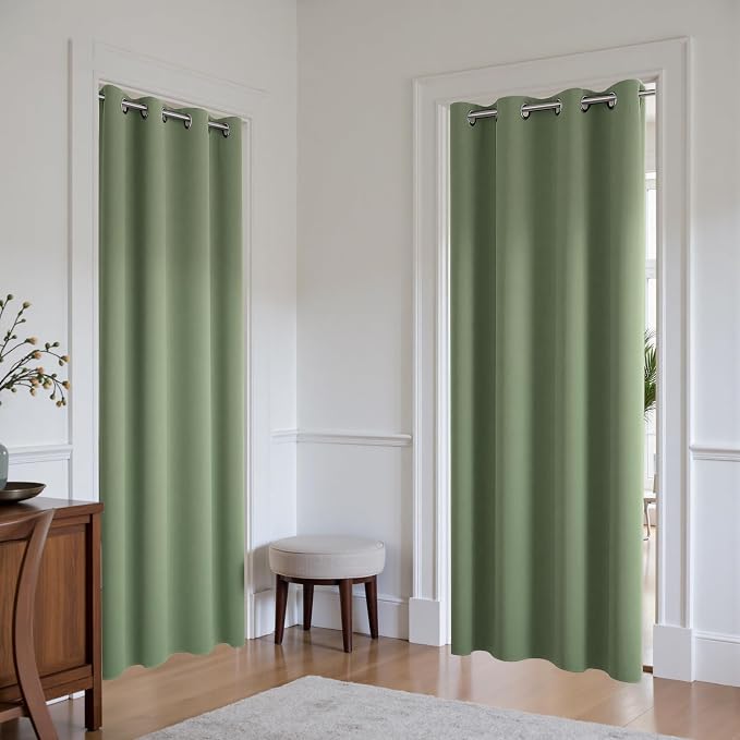 KOUFALL 78 Inch Closet Curtains - Image 2