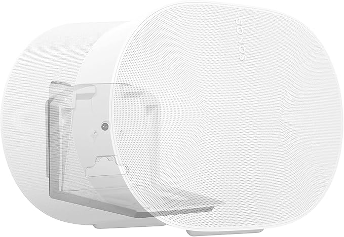 Sanus Speaker Wall Mount for Sonos Era 300™ - Swivel & Tilt Speaker Mount with Easy 15-Minute Install - Single, White