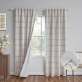 100% Blackout Curtains for Bedroom Room, 2 Thick Layers Thermal Insulated by Zyvola