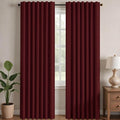 Deconovo Blackout Curtains for Bedroom 108 Inches Long | Back Tab and Rod by Unknown