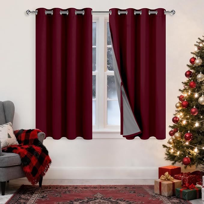 XWZO 100% Blackout Window Curtains by XWZO