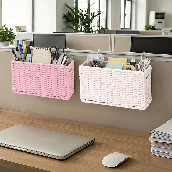 Cotton Rope Woven Bedside Caddy - Image 4