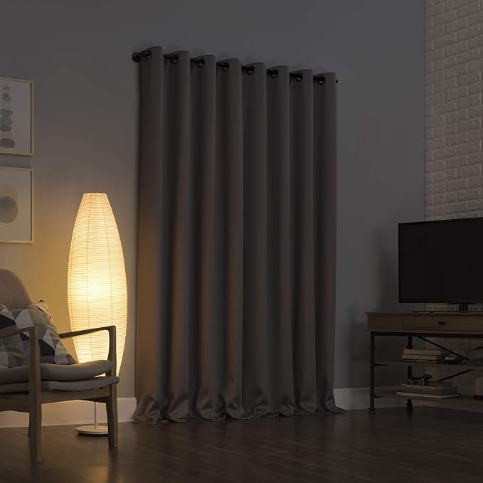 Sun Zero Nordic 2-pack Theater Grade Extreme 100% Blackout Grommet Curtain - Image 2