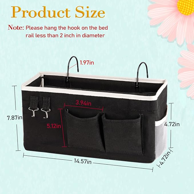 Bedside Caddy Bedside Storage Bag - Image 4