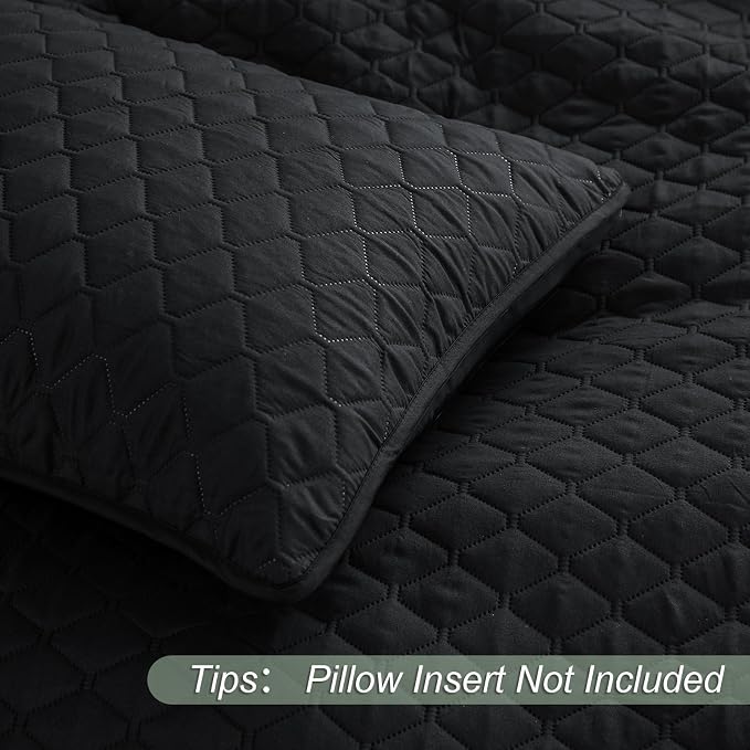 Exclusivo Mezcla Reversible California King Quilt Set, Soft Microfiber - Image 5