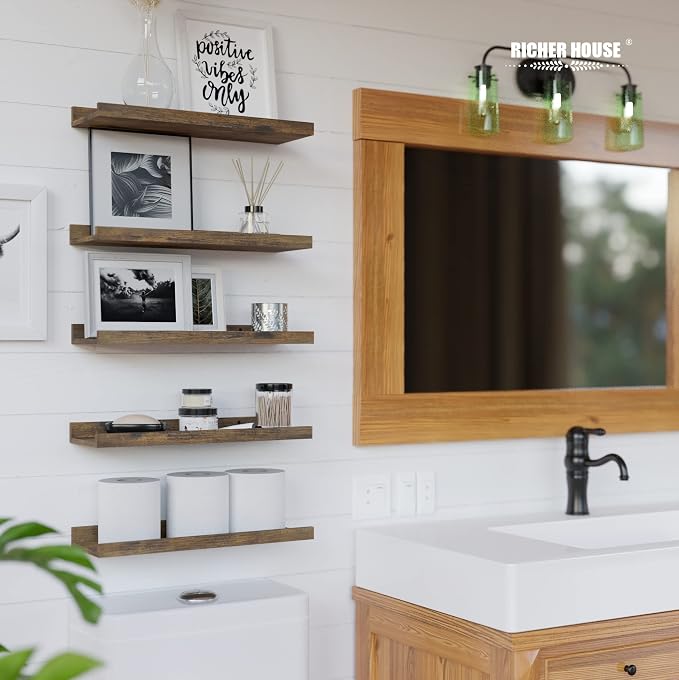 RICHER HOUSE 5-Set Floating Shelves - Image 5