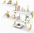 YGEOMER 4 Different Sizes Floating Shelves by YGEOMER