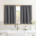 RYB HOME RV Curtains for Camper Windows, Mini Small Blackout Curtain Tiers | by RYBHOME