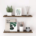 Brown Floating Shelves for Wall Decor, 24 in Shelf by Unknown