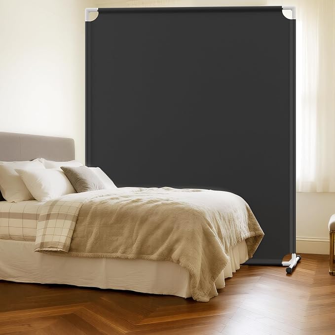 Room Divider for Privacy Protection，Black - Image 5