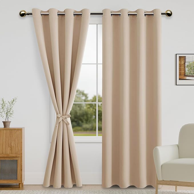 DWCN Blackout Curtains for Bedroom by DWCN