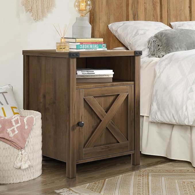 Farmhouse End Table, Nightstand - Image 4
