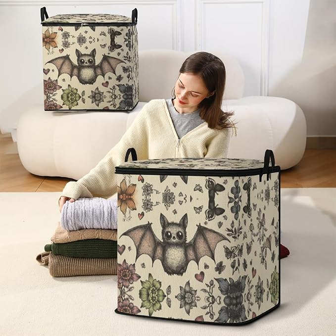 2pcs blanket storage bag for under bed, closet organizers 95L | clothing - Image 5