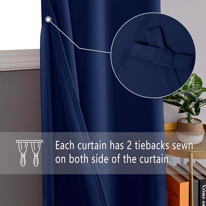 DWCN Blackout Curtains for Bedroom - Image 3