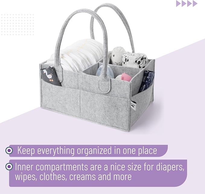 Mr. Pen- Baby Diaper Caddy Organizer, 2 Pack - Image 4