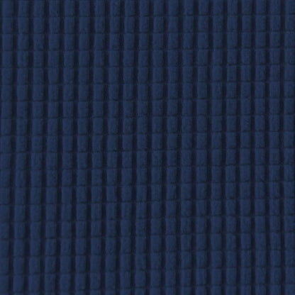 Easy-Going Stretch Sofa Slipcover 1-Piece Sofa Cover Furniture Protector Couch Soft with Elastic Bottom for Kids, Polyester Spandex Jacquard Fabric Small Checks (Sofa, Navy)