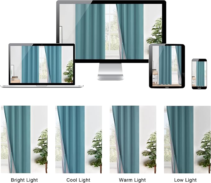 XWZO 100% Blackout Curtains - Image 8