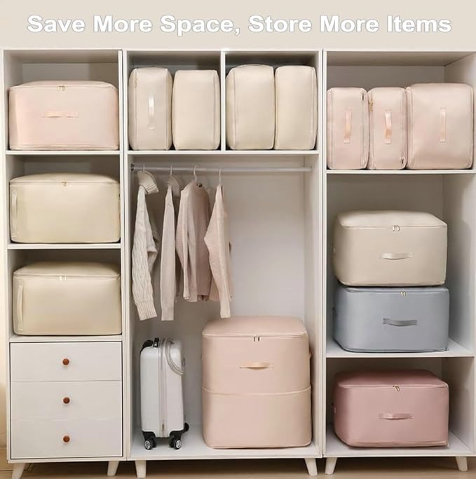 Ultra Space Saving Self Compression Organizer, Large Capacity Storage Bag - Image 7
