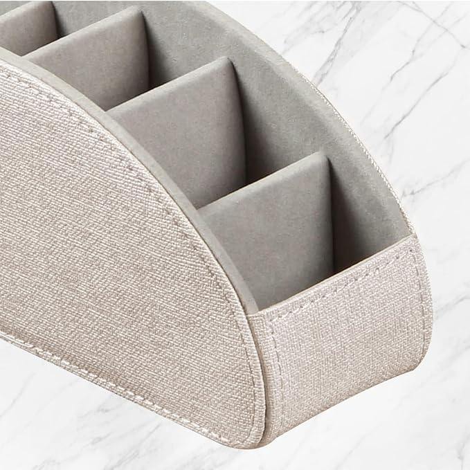 PU Leather TV Remote Control Holder/Caddy - Image 6