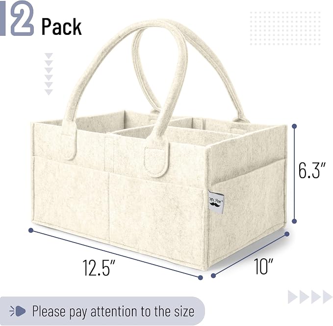 Mr. Pen- Baby Diaper Caddy Organizer, 2 Pack - Image 2