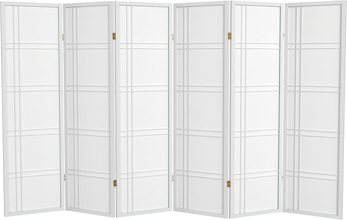 Red Lantern 5 ft. Tall Double Cross Shoji Screen by RedLantern