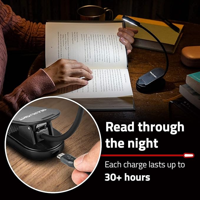 GearLight Rechargeable Book Light - Image 3