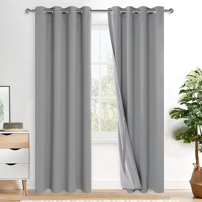 XWZO 100% Blackout Curtains by XWZO