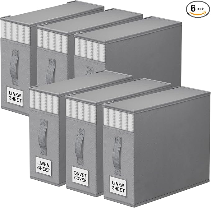 StorageTastic Bed Sheet Closet Organizers and Storage Under Bed Storage | by StorageTastic