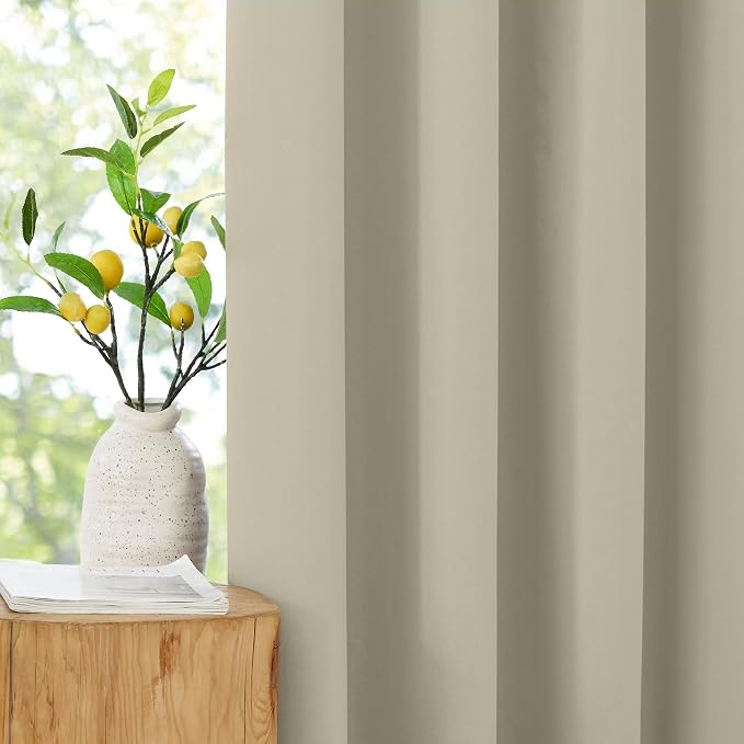 NICETOWN 100% Blackout Curtains 96 inches Long, Grommet Lightweight Easy to - Image 8
