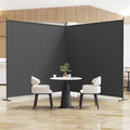 Helios&Hestia 2-Panel 6 ft Tall Indoor Folding Room Divider, Portable Privacy by HeliosHestia