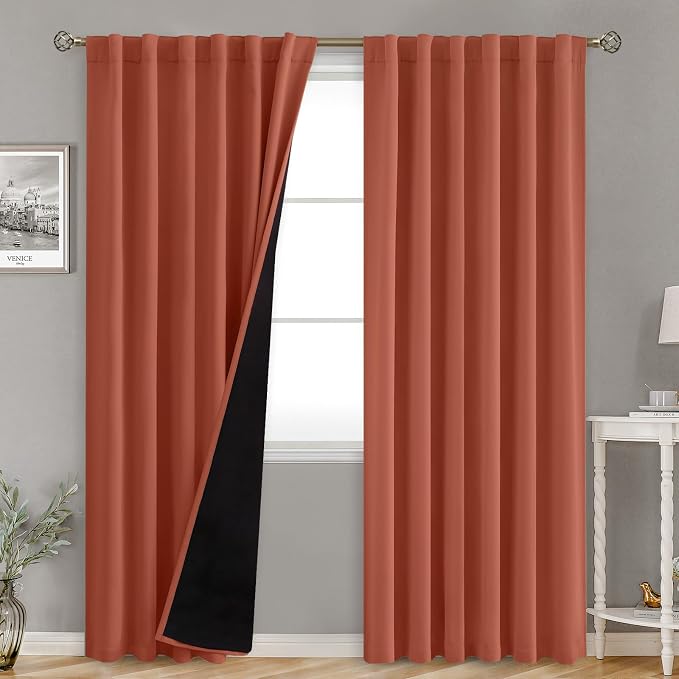 BGment Terracotta Curtains by BGment