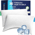 Side Sleeper Pillow for Side and Back Sleepers -Cooling Cervical Neck Pillows by SUPAMODERN
