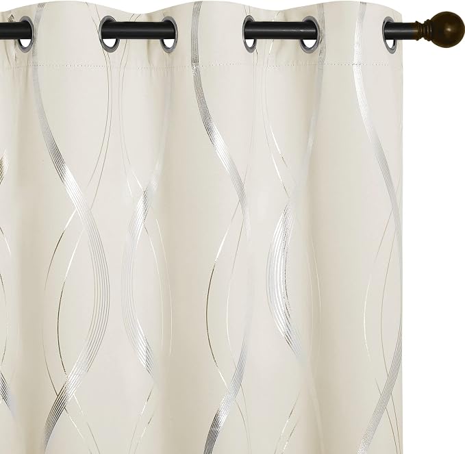 NICETOWN Bedroom Curtains Small Blackout Panels, 42 by 40 Inch, Window by NICETOWN