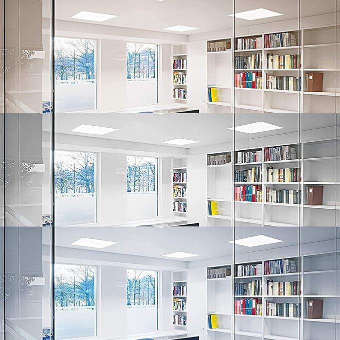 2x4 FT LED Light Flat Panel, 40/50/60W, Color Temperature Selectable 3K | 4K | 5K, Dimmable Recessed Drop Ceiling Lights, 5000/6250/7500 Lumens, Lay in Fixture for Office, 120-277V, UL DLC(4 Pack)